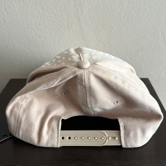 True Religion Buddha Printed Logo Cap Hat Sand Color Snapback Style PLMH0145 - Picture 3 of 6